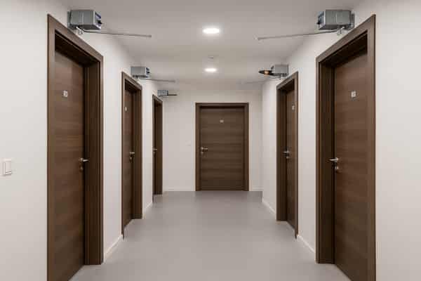 Feuerschutztür Montage