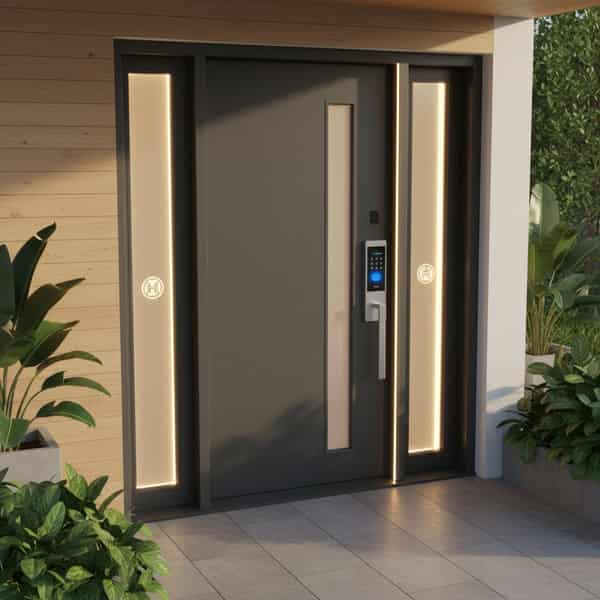 Haustür Montage Luxus-Projekt