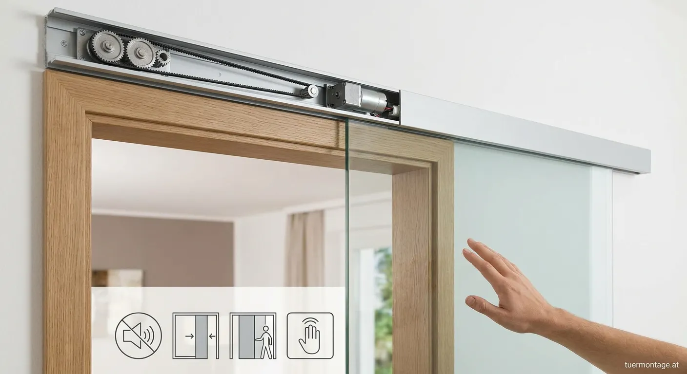 Schiebetürantrieb für Innentüren automatisches System